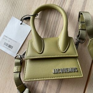 Jacquemus Le Chiquito Logo Lettering Mini Tote Bag